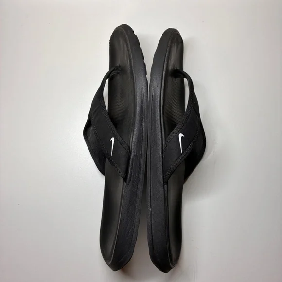 Nike Black Men's Flip-Flops - Picture 4 of 8